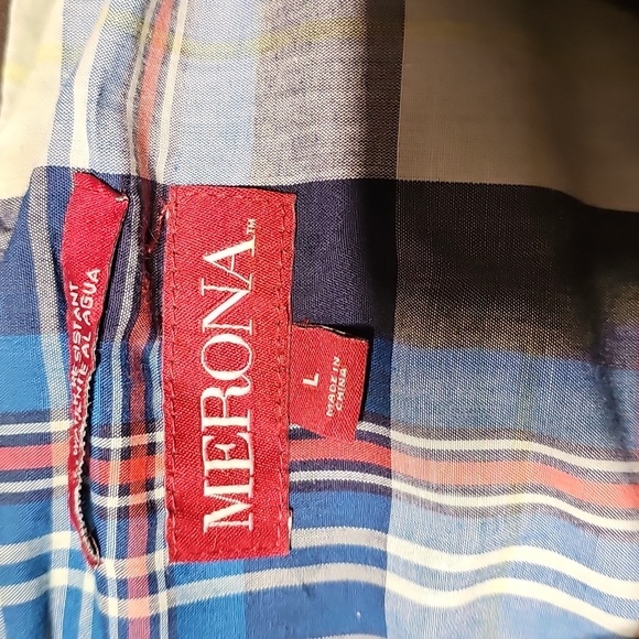 Men's Merona Brown Waxed Canvas 100% Cotton Field Jacket Large - Picture 2 of 5